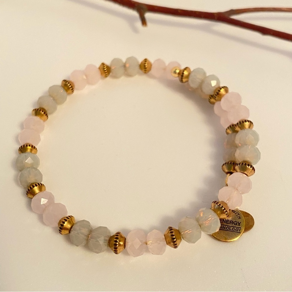Alex And Ani Vintage 66 Road To Romance Primrose Sentiment Wrap Bracelet